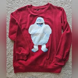 Rudolph Abominable Snowman Holiday Sweatshirt - Youth Large